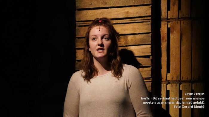 eDSC01142- kw1c Artiest - Dit verhaal had over een meisje moeten gaan - maar dat is niet gelukt  - 12dec2018 -  foto GerardMontE web